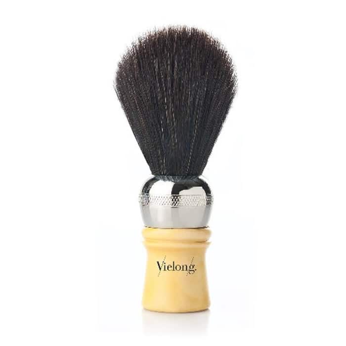 vielong professional horse hair barber brush 21mm black