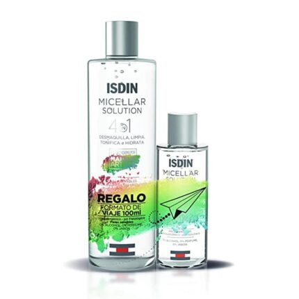 isdin micellar solution 4 in 1 400ml set 2 pieces