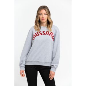 Trussardi 36F000321T002191_E698MelangeGreyPrintRed - L