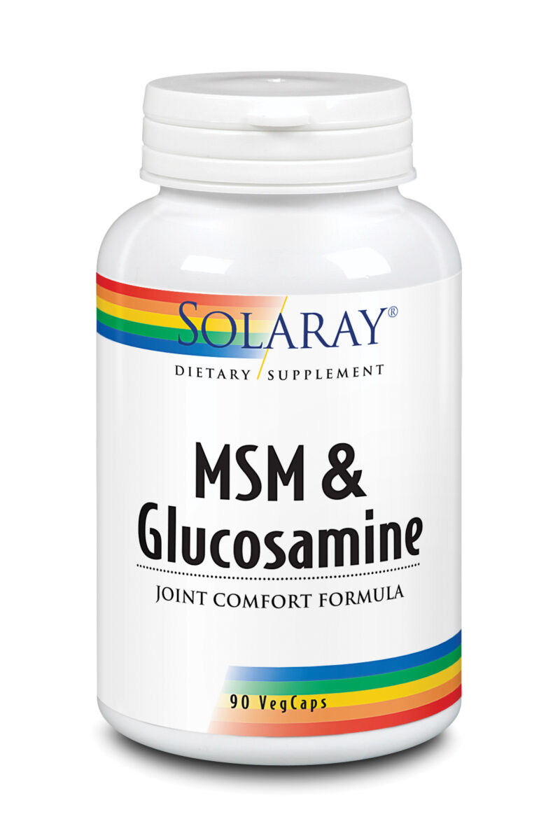 Solaray Msm and Glucosamine 90 Caps