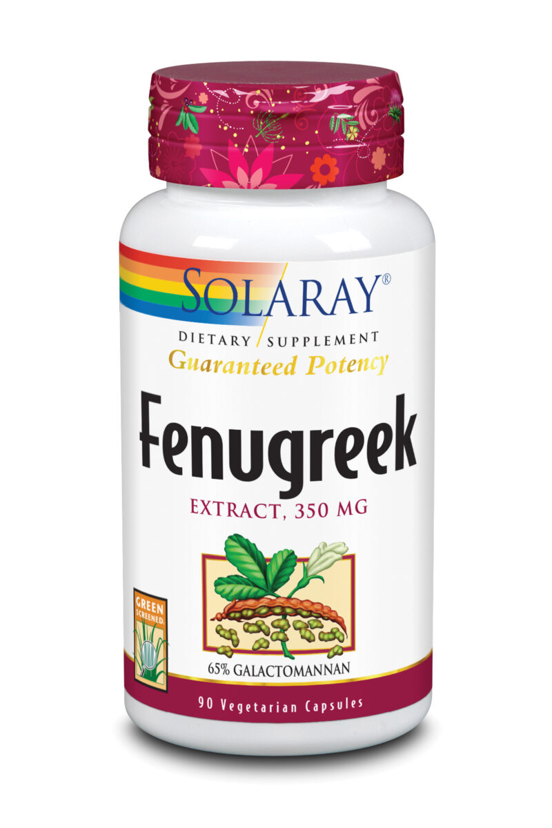 Solaray Fenugreek 350 Mg 90 Vcaps