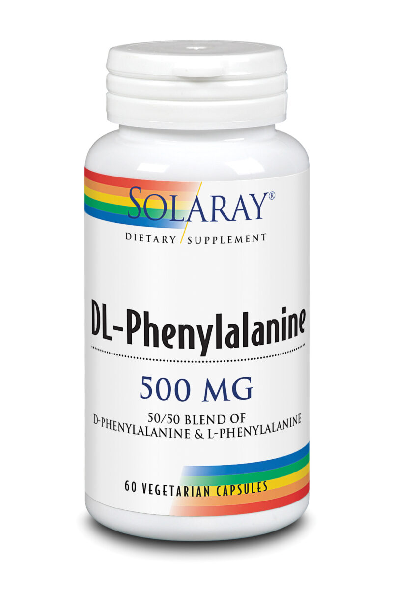 Solaray Dl-Phenylalanine 500 Mg 60 Vcaps