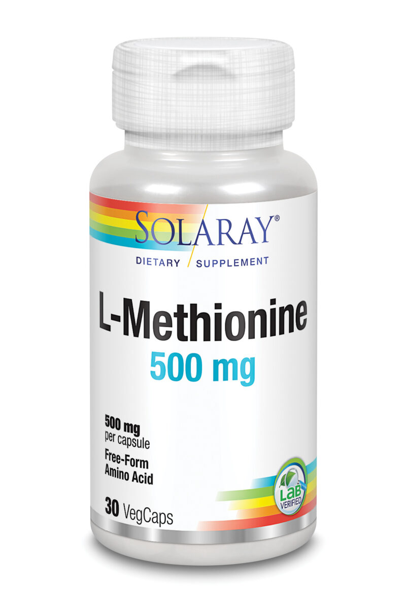 Solaray L-Methionine 500 Mg 30 Caps