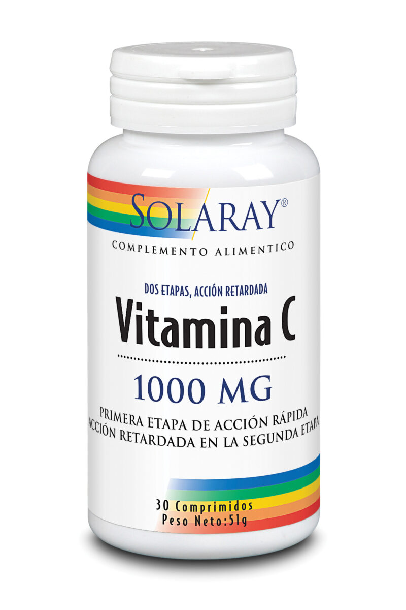 Solaray Vitamina C 1000 Mg 100 Tabletas