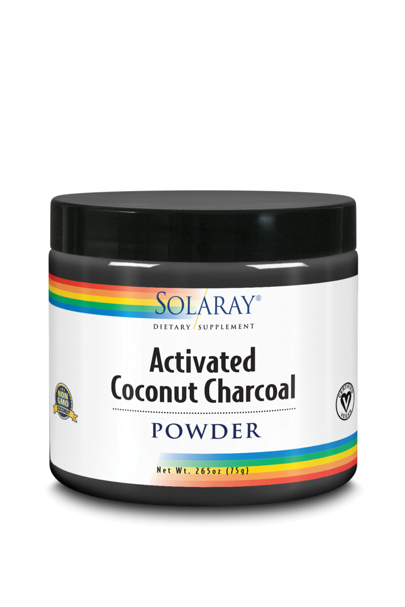 Solaray Charcoal Coconut Activated 150g