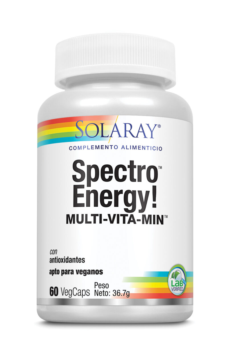 Solaray Spectro Energy 60 Caps Vegetales