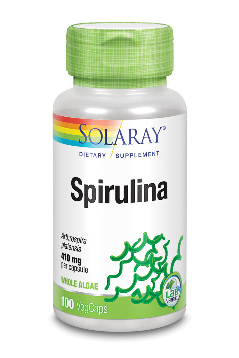 Solaray Espirulina 100 Caps