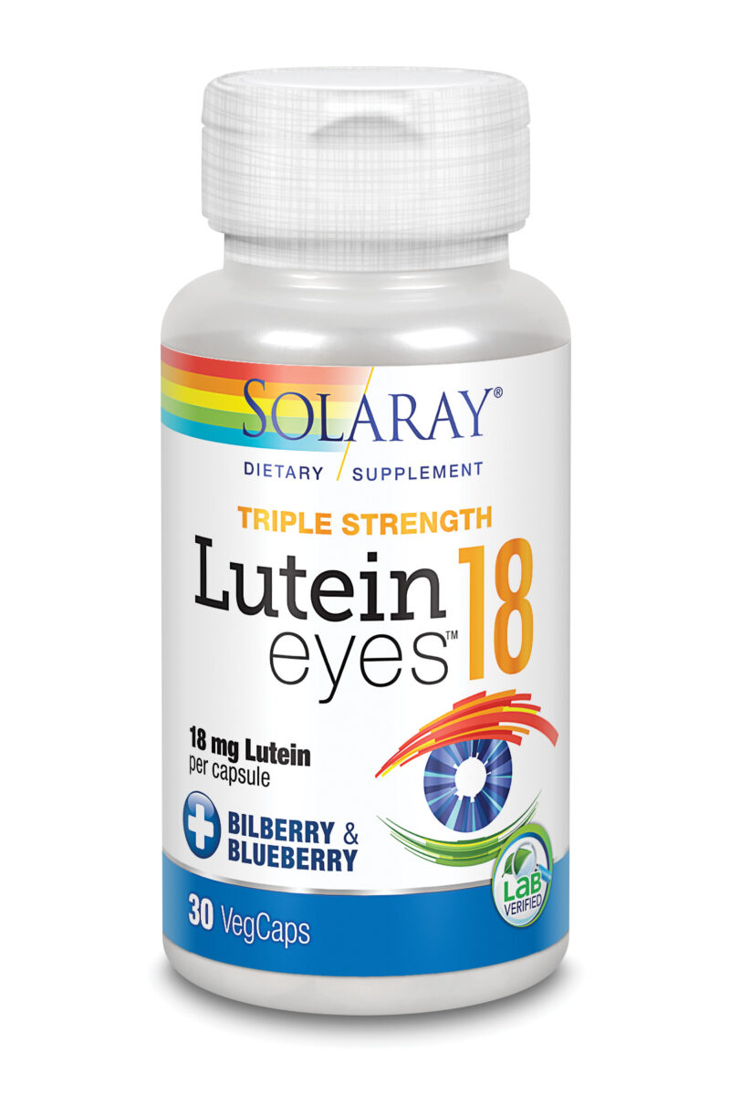 Solaray Lutein Eyes 18 Mg 30 Vcaps