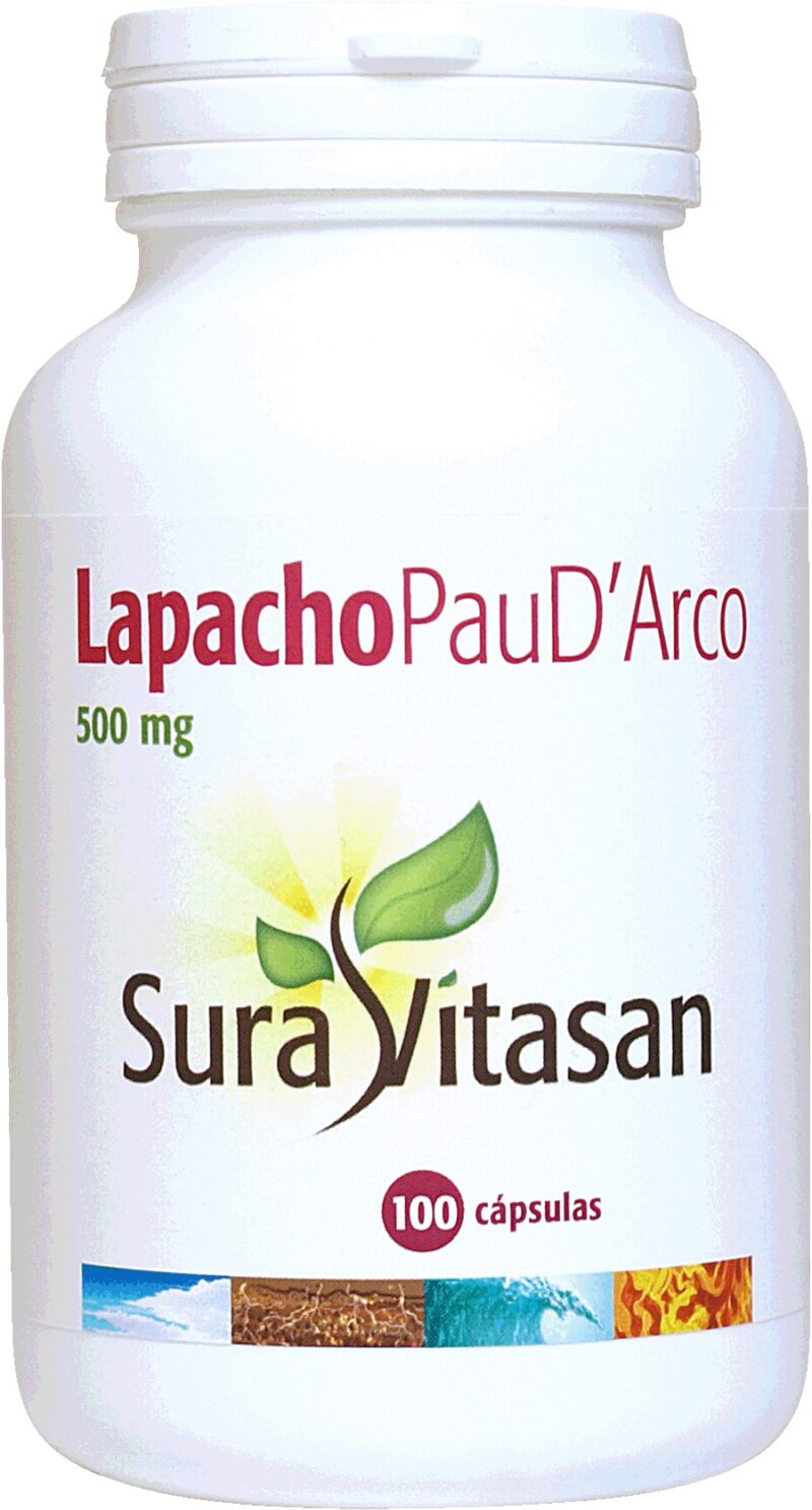 Sura Vitas Lapacho Pau Darco 500 Mg 100 Caps