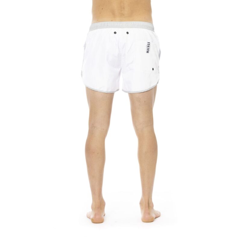 Bikkembergs Beachwear BKK1MBS04_BiancoWhite - Image 3