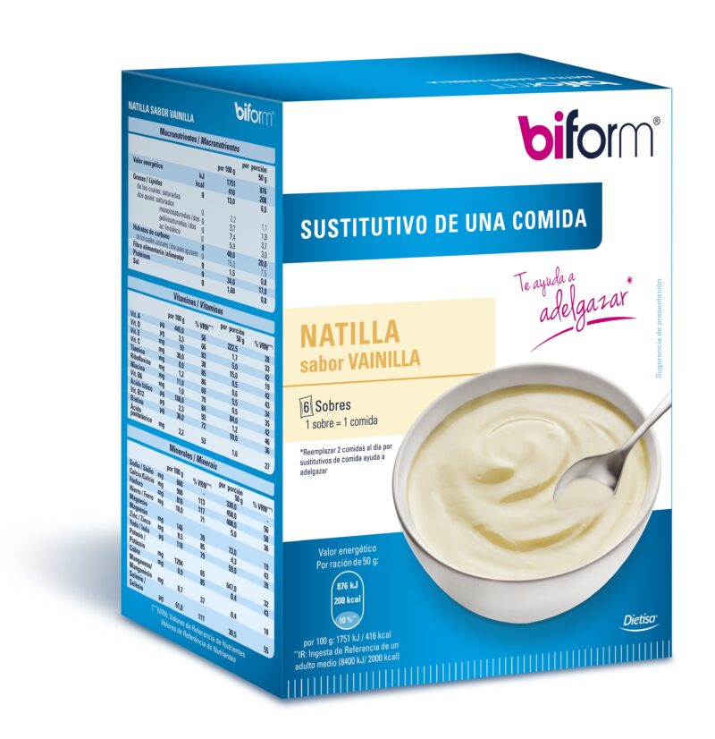 Biform Crema Vainilla 6 Sobres