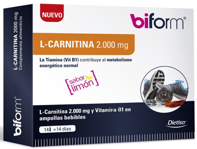 Biform L Carnitina 2000 Mg 14 Viales X 10ml