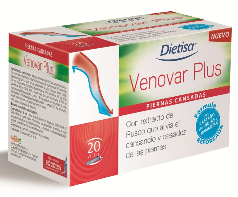 Dietisa Venovar Plus 20 Viales