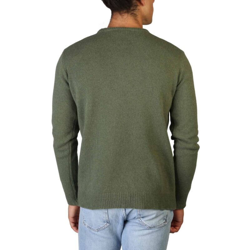 100% Cashmere C-NECK-M_170-BRITISH-GREEN - Image 2