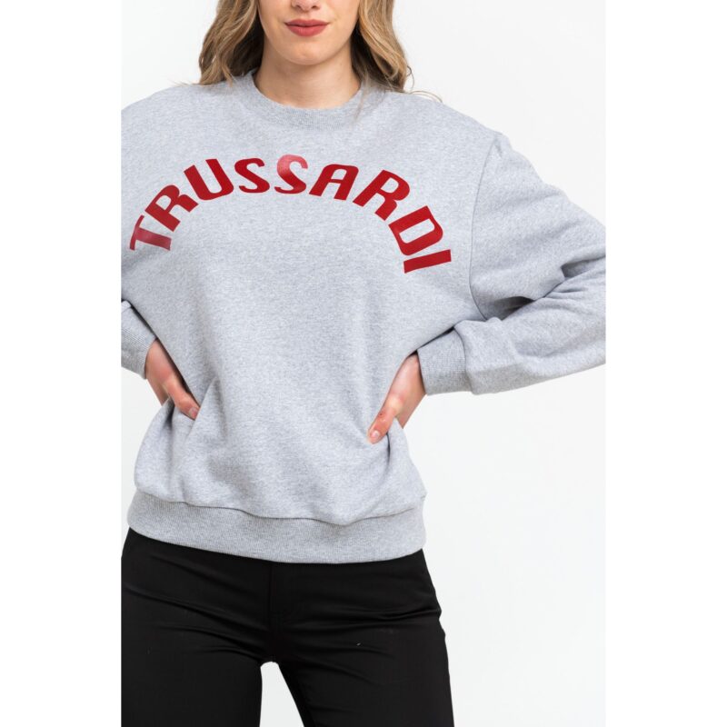 Trussardi 36F000321T002191_E698MelangeGreyPrintRed - Image 3