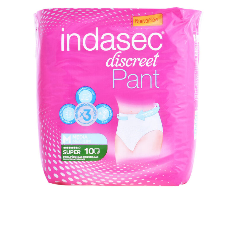 Indasec Pant Super Medium Size 10 Units