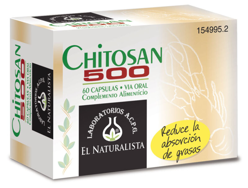 El Natural Chitosan 500 60 Caps