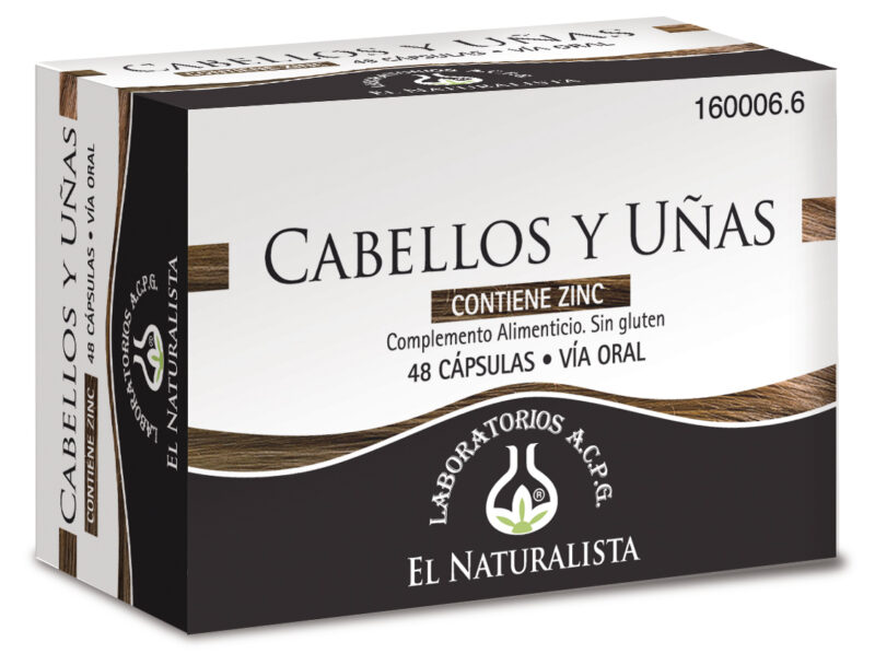 Cabello y Uñas El Naturalista 48 Caps