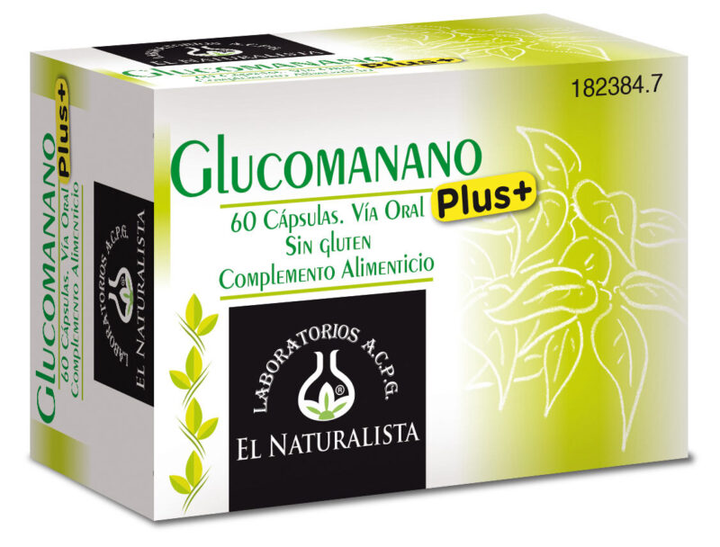 El Natural Glucomanano Plus 60 Caps