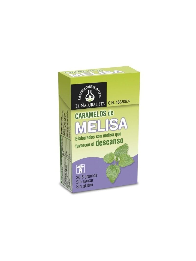 El Natural Caramelos Melisa Stevia 36,5g