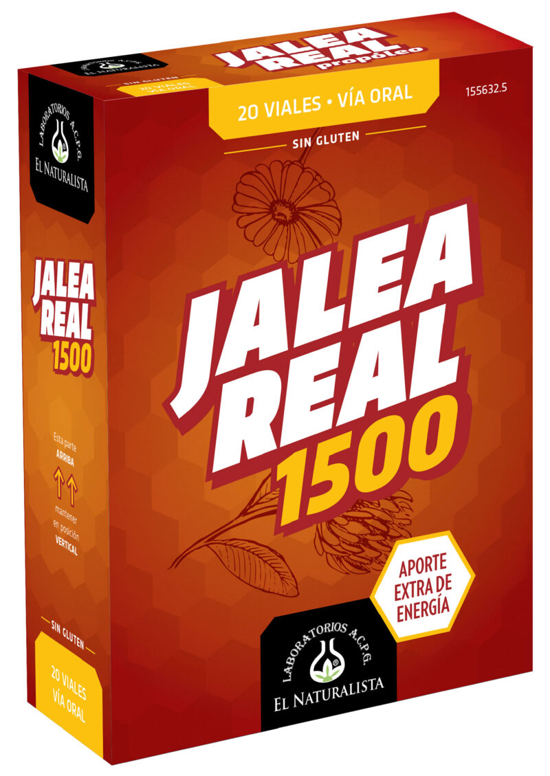 El Natural Jalea Real 1500 20 Viales Abre Facil