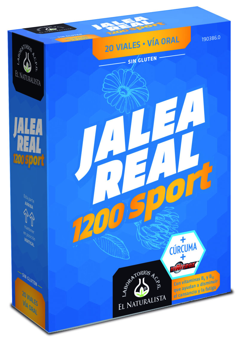 El Natural Jalea Real Sport 20 Viales Abre Facil