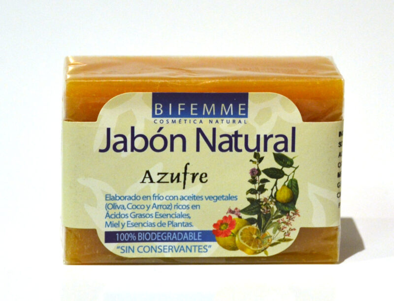 Ynsadiet Jabon Natural Azufre 100g