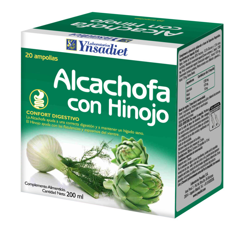 Ynsadiet Alcachofa Con Hinojo 20 Amp