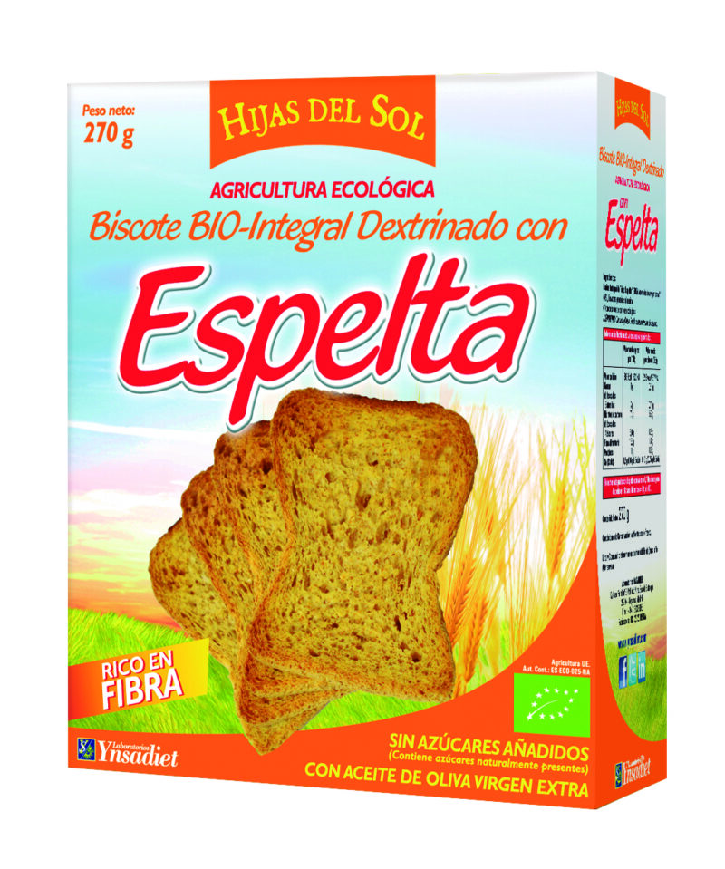 Ynsadiet Pan Dextrinado Bio Espelta 270g