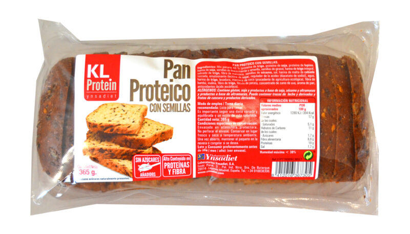 Ynsadiet Pan Proteico Con Semillas Kl Protein