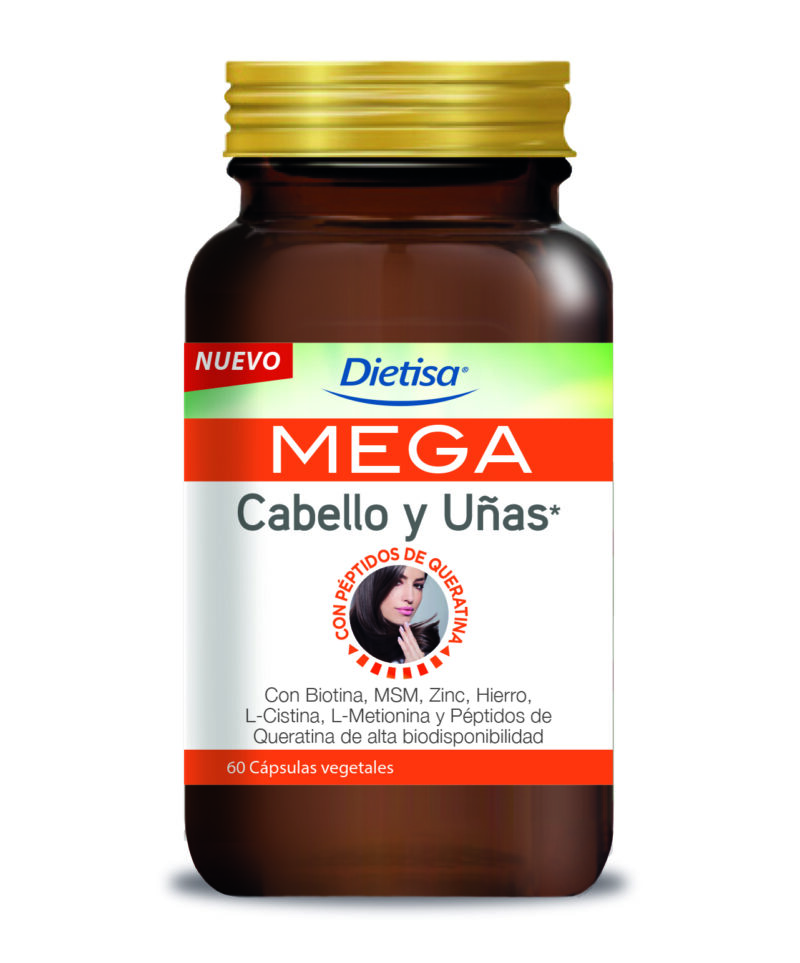 Dietisa Mega Cabello y Uñas 60 Vcaps