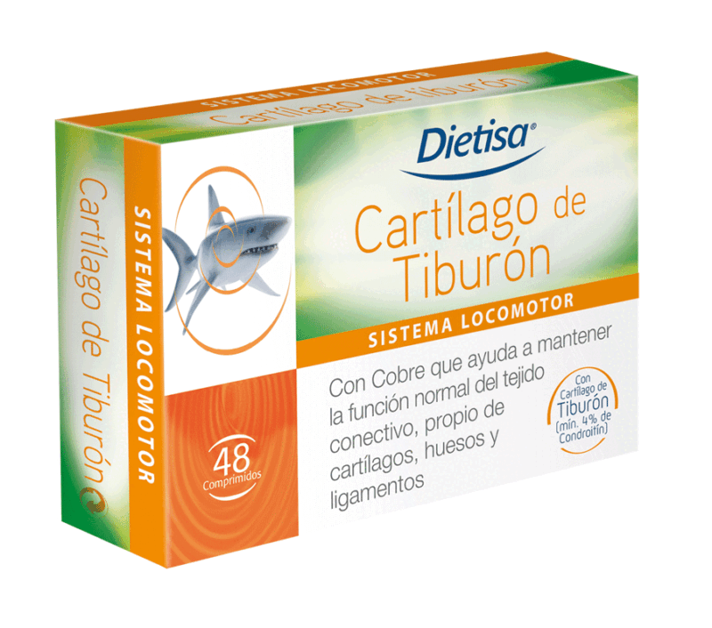 Dietisa Ideceron Cartilago Tiburon 48 Comp