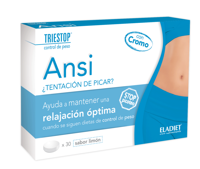 Eladiet Triestop Ansi Limon Con Cromo 30 Comp