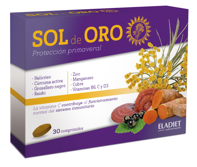 Eladiet Sol De Oro 30 Comp