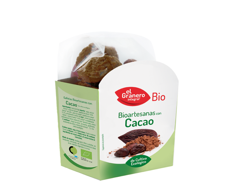 Granero Galletas Artesanas Con Chocolate Bio 220g