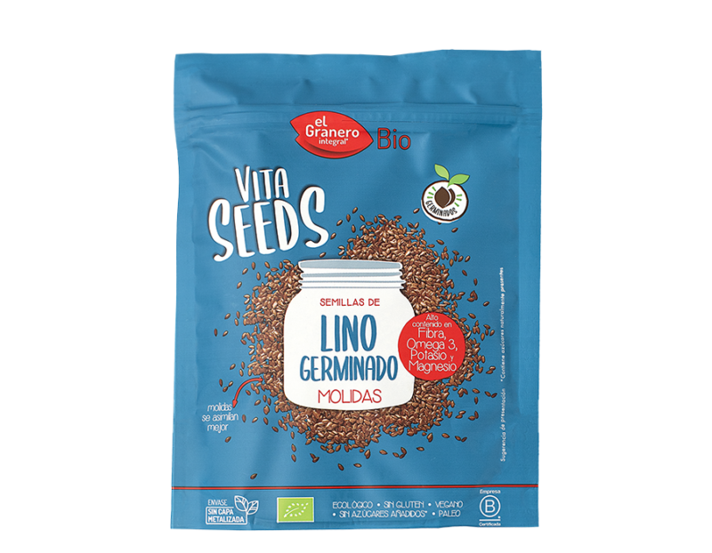 Granero Vitaseeds Lino Germinado Bio 200g