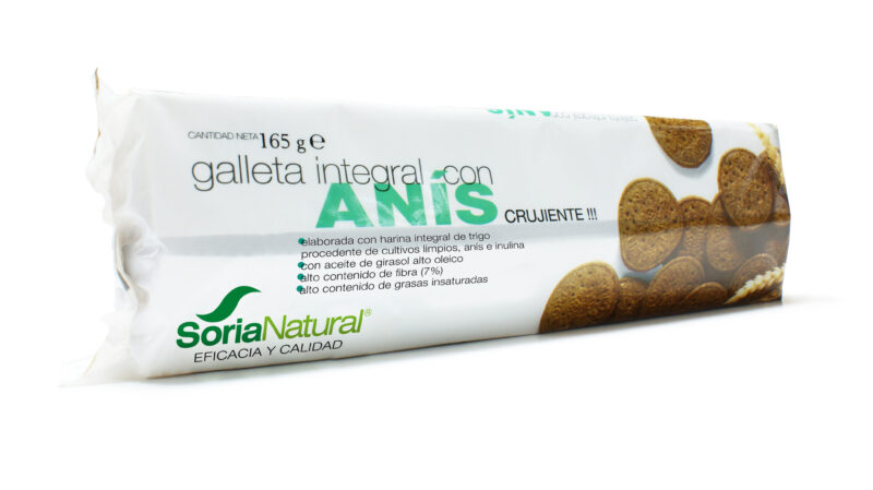 Alecosor Galletas Integral Anis 165g