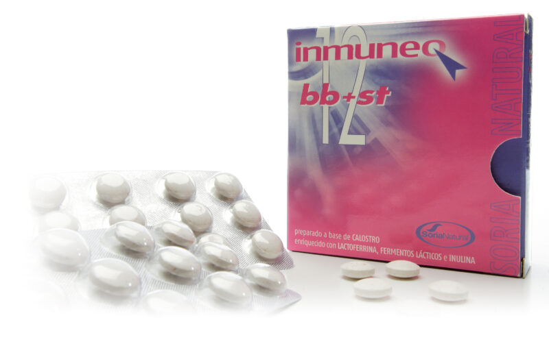 Soria Inmuneo 12bb 48 Comp 600 Mg