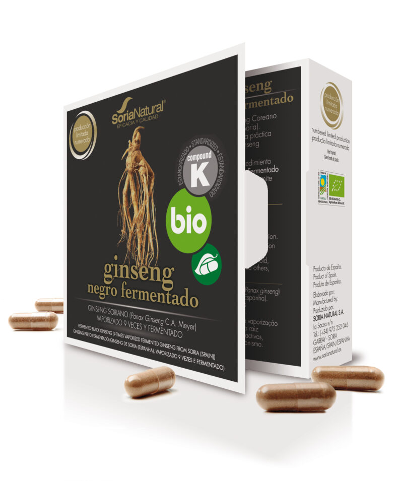 Soria Ginseng Negro Bio 24 Caps