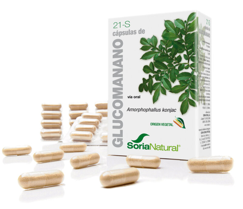 Soria 21-S Glucomanano 400 Mg 60 Cap