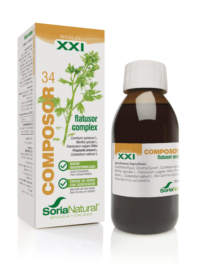 Soria Composor 34 Flatusor Complex 100ml Xxi