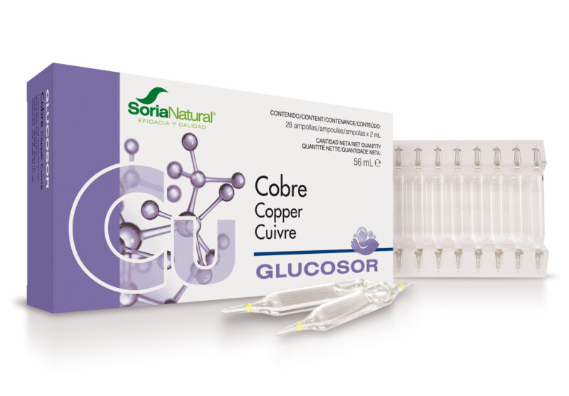 Soria Glucosor Cobre 28 Ampolllas X 2ml