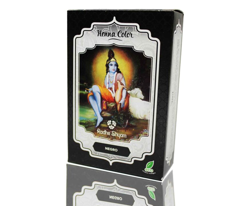 Henna Negro Polvo Radhe Shyam 100g