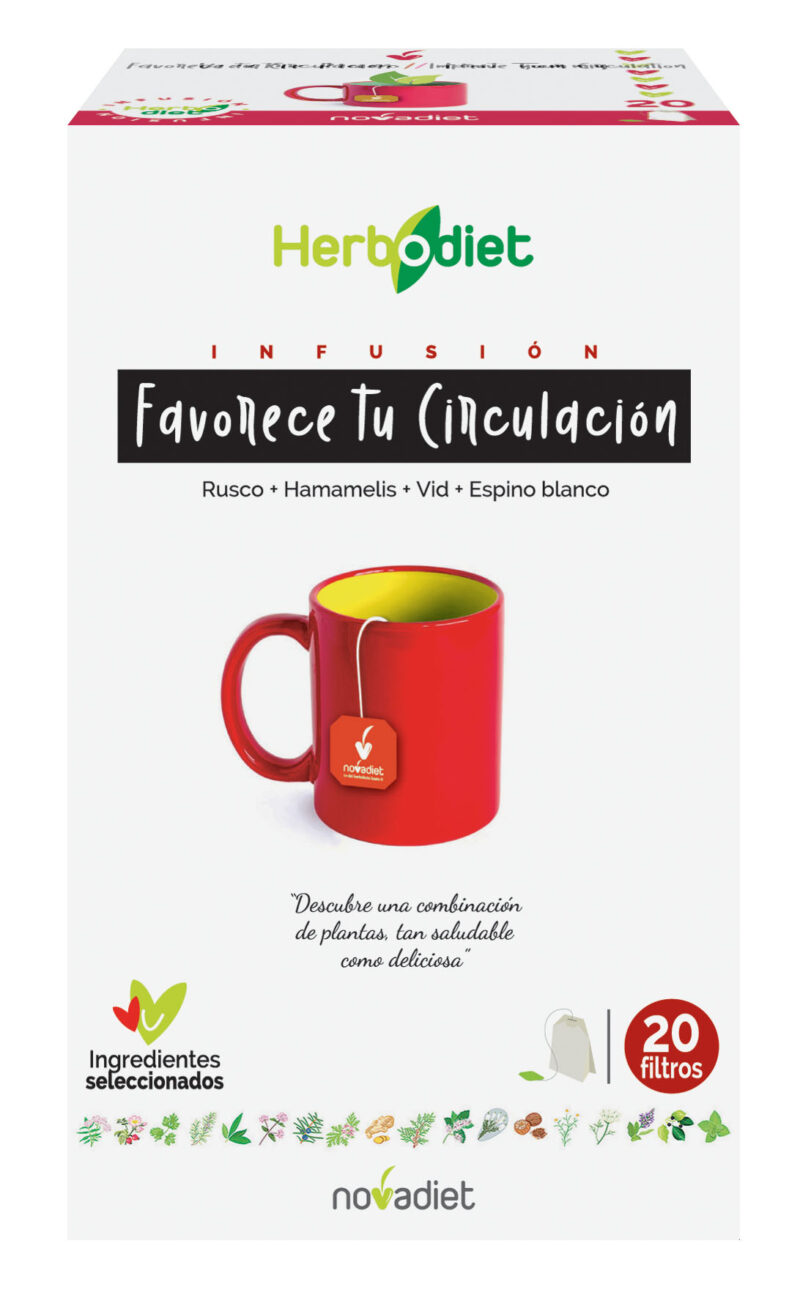 Novadiet Herbodiet Favorece Tu Circulacion 20 Filtros