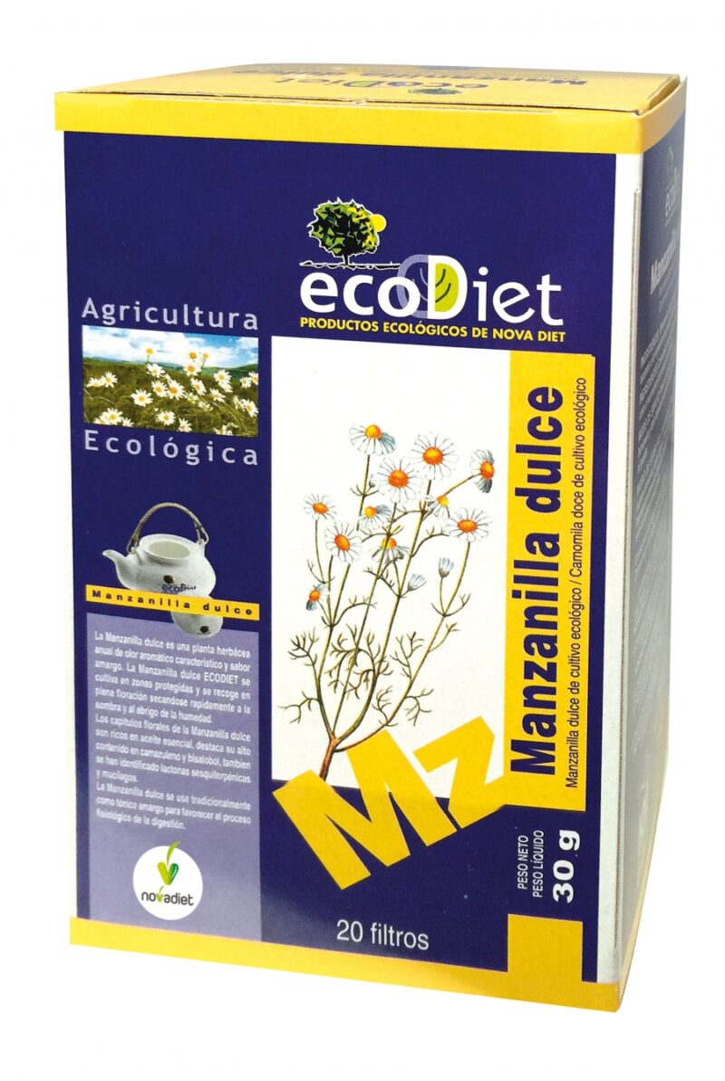 Novadiet Infu Manzanilla Ecodiet 20 Filtros