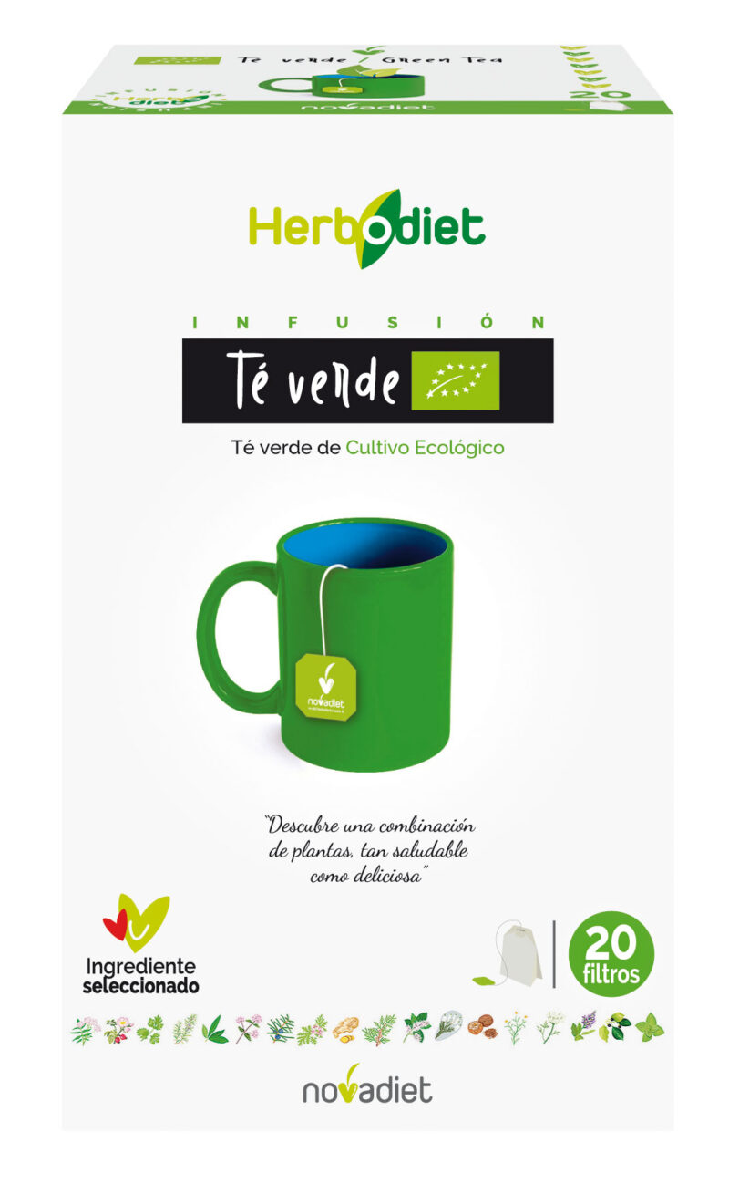 Novadiet Infu Te Verde Ecodiet 20 Filtros