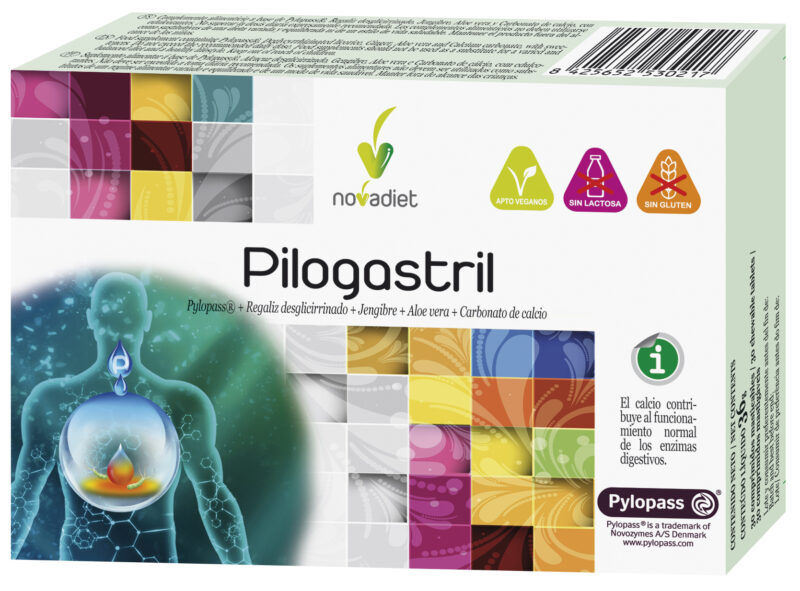 Novadiet Pilogastril 30 Comp Masticables