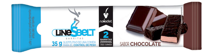 Novadiet Line Sbelt Chocolate Barritas 35g