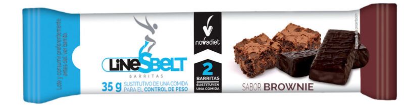 Novadiet Line Sbelt Brownie 35g