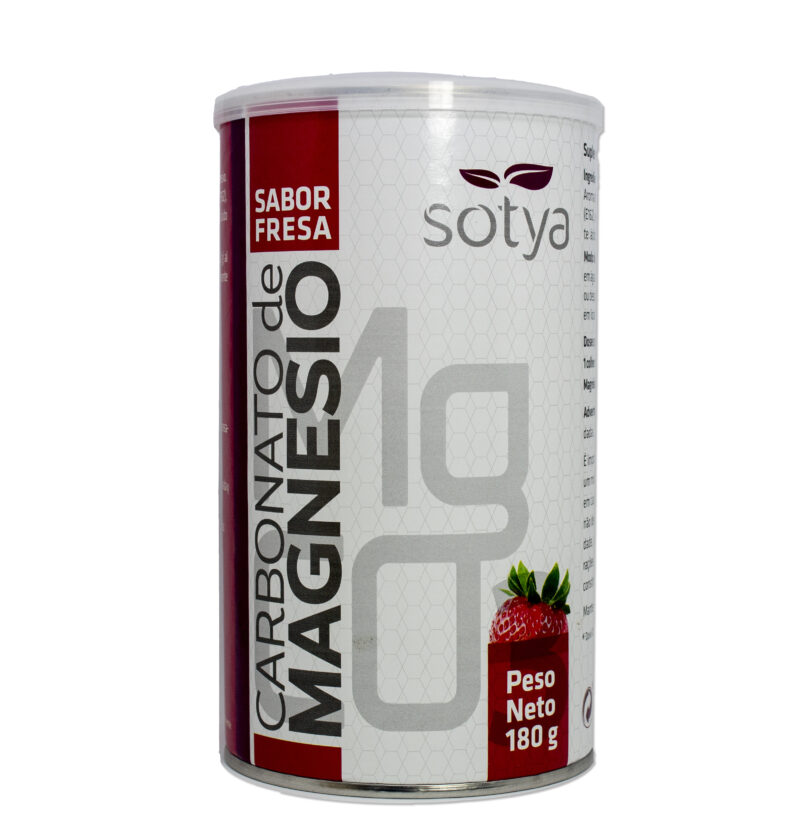 Sotya Carbonato De Magnesio Fresa 180g